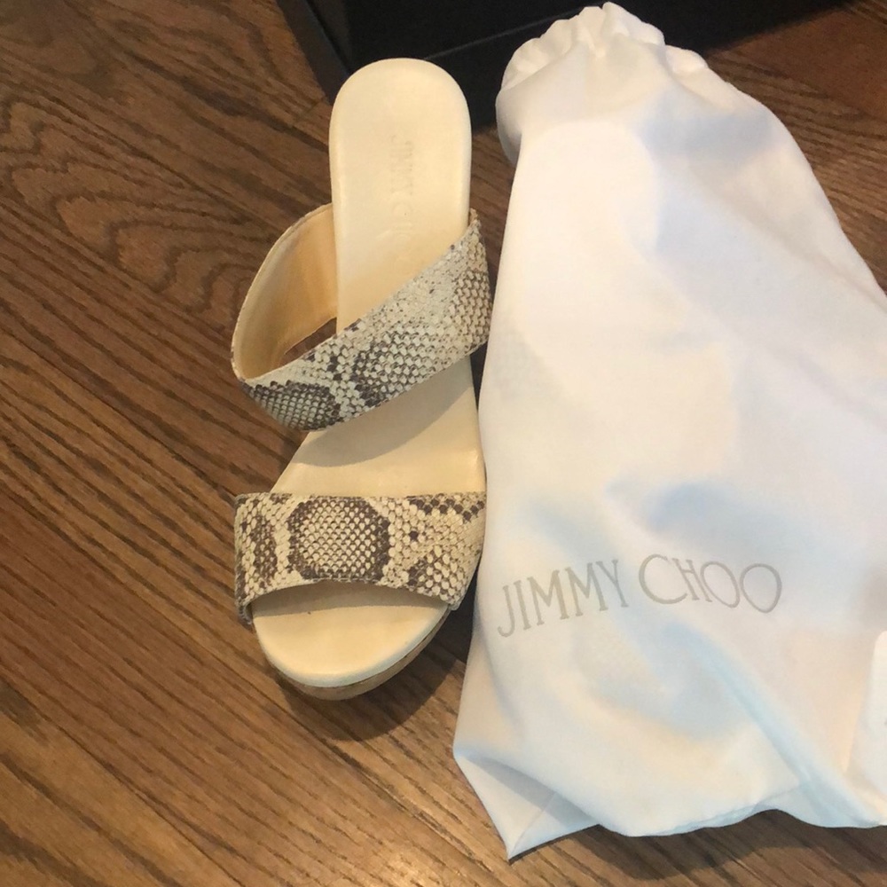 Jimmy Choo espadrille wedges